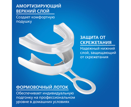 DenTek Профессиональная посадка Максимальная защита Зубная капа, изображение 5