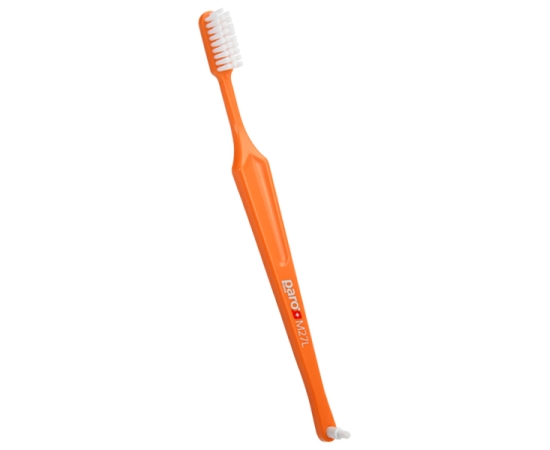 paro® M27L Зубная щетка, средней жесткости, Цвет: Оранжевый