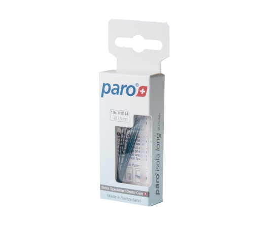 paro® ISOLA LONG Довгі міжзубні щітки, Ø 2.5 мм, 10шт.