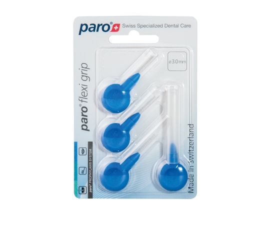 paro® FLEXI-GRIP Міжзубні щітки,  Ø 3 мм, 4 шт