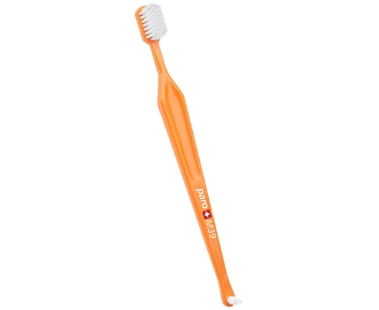 paro® M39 Зубная щетка, средней жесткости, Цвет: Оранжевый