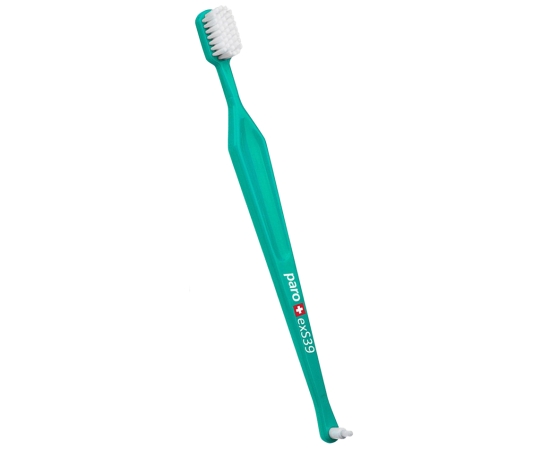 paro® exS39 Зубная щетка, ультрамягкая (в целлофановой упаковке), Цвет: Салатовый, изображение 5