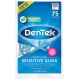 DenTek Комфортное очищение Для чувствительных десен Флосс-зубочистки, 75 шт.