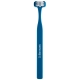 Dr. Barman's Superbrush Compact Трехсторонняя зубная щетка, компактная, Цвет: Синий
