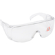 Dochem Захисні окуляри, пластикові, тип мото, прозорі лінзи та оправа, зображення 2