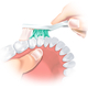 TRISA Denture Brush Щетка для зубных протезов, изображение 3