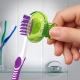 Steripod Антибактериальный чехол для зубной щетки, кристально чистый зеленый (в упаковке 1 шт.)
